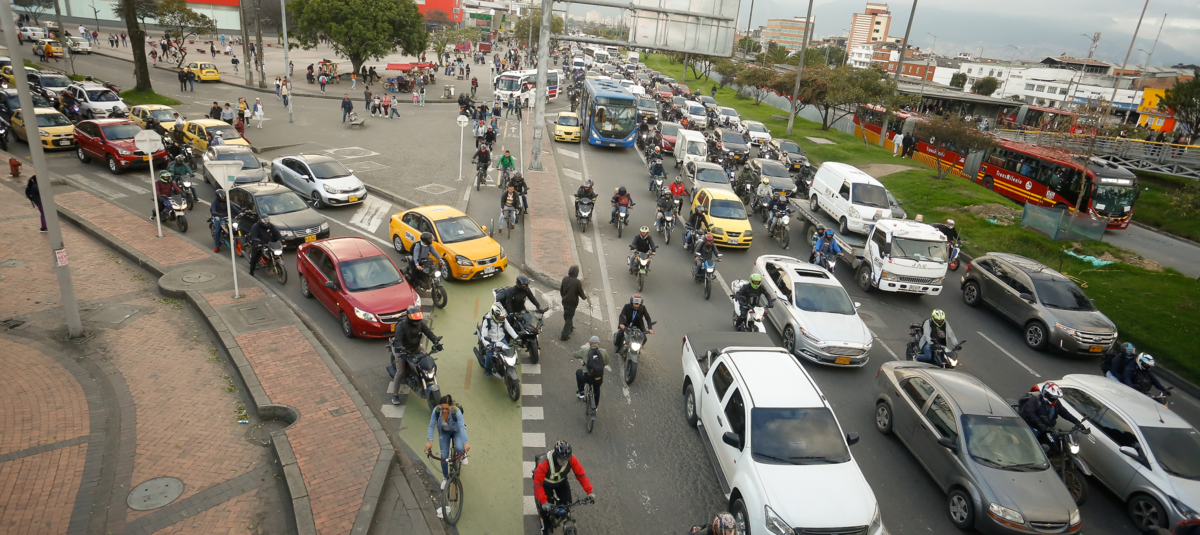 Índice de movilidad vial en Suramérica