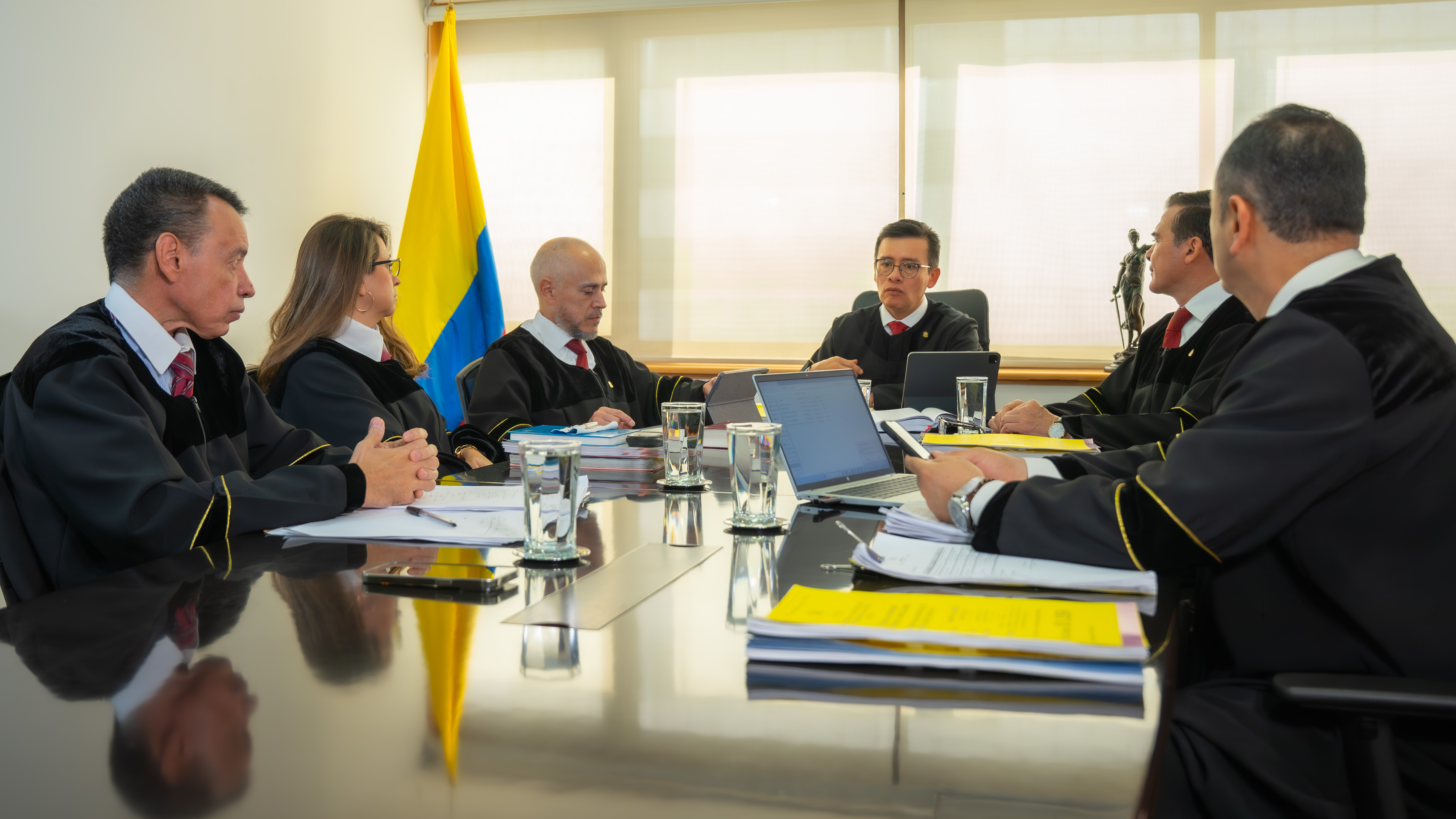 Las altas cortes marcaron el pulso político y jurídico de Colombia