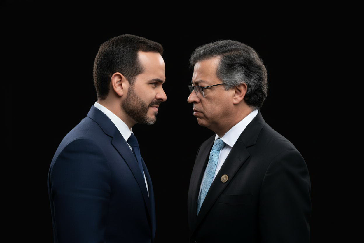 Petro en campaña: el presidente señala, Abelardo responde